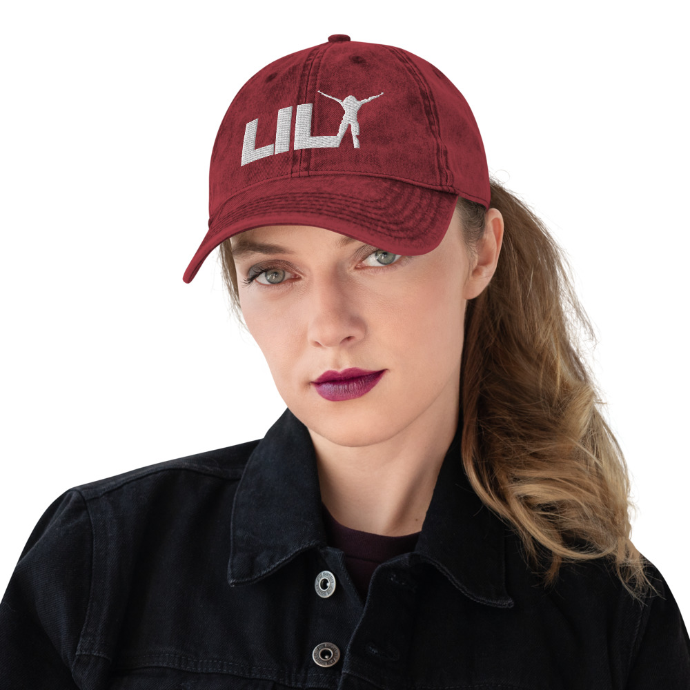 “Lily” Vintage Cotton Twill Cap | LILY